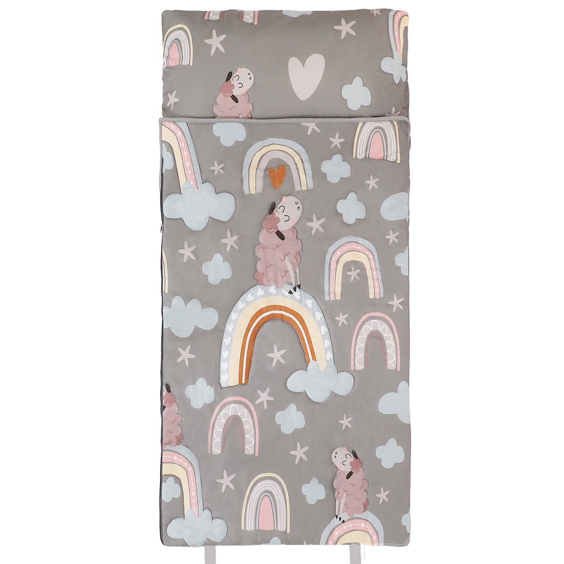 Hallo Bunny Cartoon Sleeping Bag with Pillow for Kids