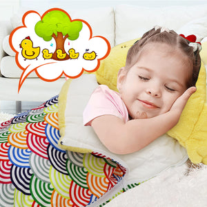 Rainbow Chick Sleeping Bag