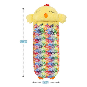 Rainbow Chick Sleeping Bag