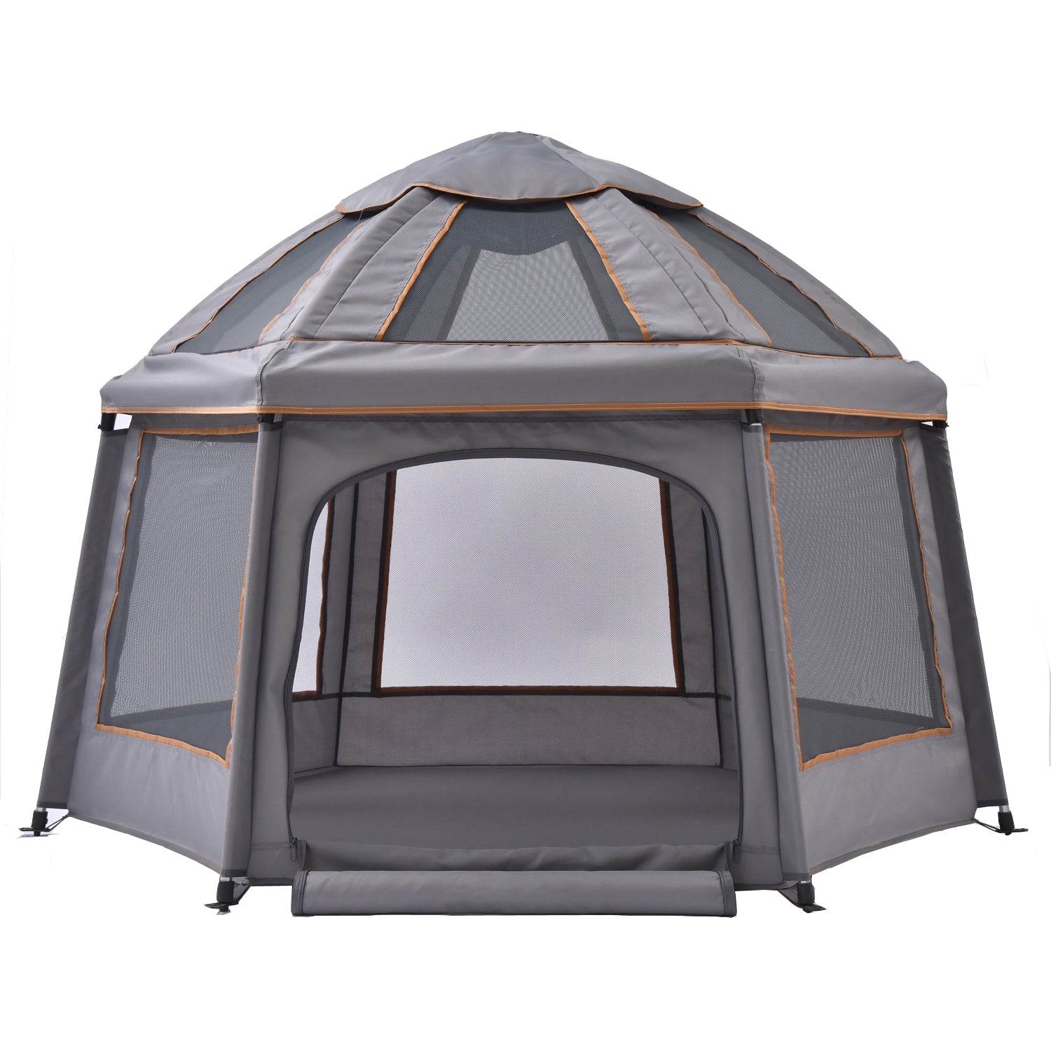 BabyBond Baby Playpen Pop-Up Dome Tent with Canopy and Mat For Outdoor Use